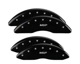 MGP Caliper Covers Set of 4 Black Finish for Ford F-250/F-350 Super Duty 2013-2022