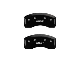 MGP Caliper Covers Rear Set of 2 Black Finish | Silver MGP Ford