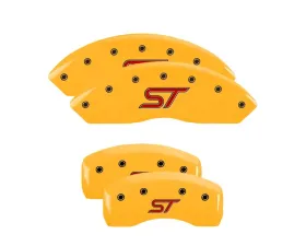 MGP Caliper Covers Set of 4 Yellow Finish | Black ST Ford Explorer 2020