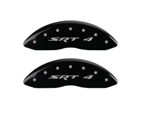 MGP Caliper Covers Front Set of 2 Black Finish | Silver SRT 4 Dodge Caliber 2007-2012