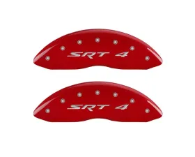 MGP Caliper Covers Front Set of 2 Red Finish | Silver SRT 4 Dodge Caliber 2007-2012