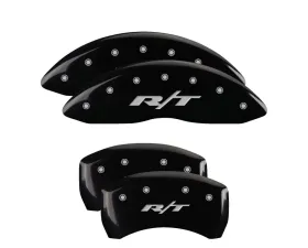 MGP Caliper Covers Set of 4 Black Finish for Dodge Challenger/Charger 2011-2022