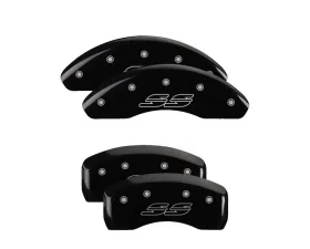 MGP Caliper Covers Set of 4 Black Finish for Chevrolet Impala/Monte Carlo 2000-2005