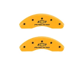 MGP Caliper Covers Front Set of 2 Yellow Finish | Black Chevy Racing Chevrolet Cruze 2011-2013
