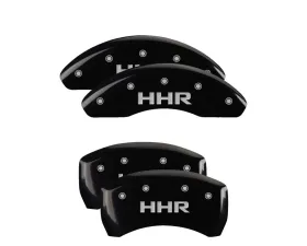 MGP Caliper Covers Set of 4 Black Finish for Chevrolet HHR, Cobalt, Malibu 2004-2012