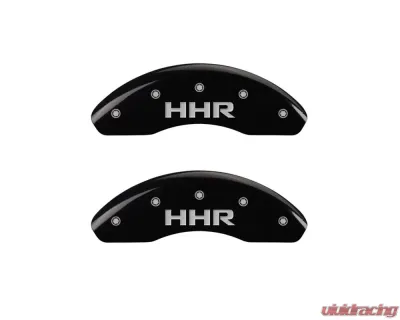 MGP Caliper Covers Front Set of 2 Black Finish | Silver HHR Chevrolet HHR 2006-2011 - 14230FHHRBK