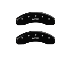 MGP Caliper Covers Rear Set of 2 Black Finish | Silver MGP Chevrolet Tahoe 2018-2019