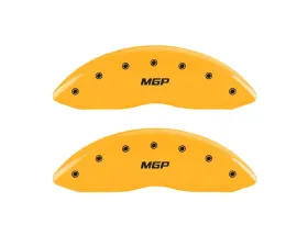 MGP Caliper Covers Front Set of 2 Yellow Finish | Black MGP Toyota Tundra 2003-2006
