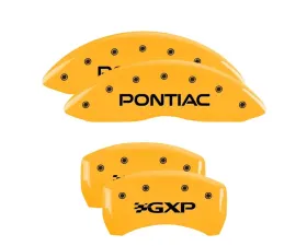 MGP Caliper Covers Set of 4 Yellow Finish | Black Pontiac | GXP Pontiac G8 2008-2009