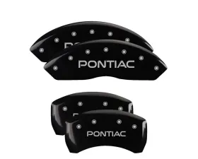 MGP Caliper Covers Set of 4 Black Finish | Silver Pontiac Pontiac Solstice 2006-2009