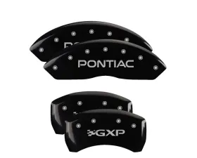 MGP Caliper Covers Set of 4 Black Finish | Silver Pontiac | GXP Pontiac Solstice 2006-2009