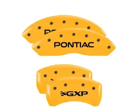 MGP Caliper Covers Set of 4 Yellow Finish | Black Pontiac | GXP Pontiac Solstice 2006-2009