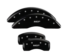 MGP Caliper Covers Set of 4 Black Finish for Saturn Outlook 2007-2010, T-6061 Aluminum