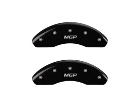 MGP Caliper Covers Front Set of 2 Black Finish | Silver MGP Honda Civic 2006-2011