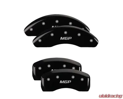MGP Caliper Covers Set of 4 Black Finish | Silver MGP Honda CR-Z 2011-2016 - 20206SMGPBK