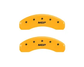 MGP Caliper Covers Rear Set of 2 Yellow Finish | Black MGP Land Rover Range Rover Sport 2006-2009