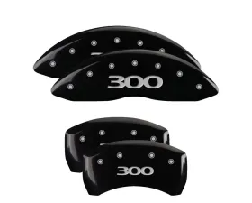 MGP Caliper Covers Set of 4 Black Finish | Silver 300 Pre-2017 Chrysler 300C 2005-2010