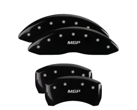 MGP Caliper Covers Set of 4 Black Finish for 2017-2020 Chrysler Pacifica