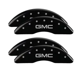 MGP Caliper Covers Set of 4 Black Finish | Silver GMC GMC Sierra 2020