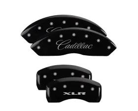 MGP Caliper Covers Set of 4 Black Finish | Silver Cadillac | XLR Cadillac