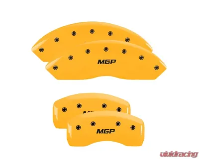 MGP Caliper Covers Set of 4 Yellow Finish | Black MGP Infiniti - 37004SMGPYL