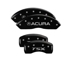 MGP Caliper Covers Set of 4 Black Finish | Silver Acura | TSX Acura TSX 2009-2014