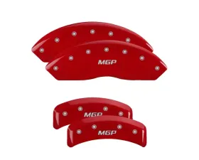 MGP Caliper Covers Set of 4 Red Finish | Silver MGP Subaru