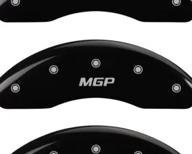 MGP Caliper Covers Set of 3 Black Finish | Silver MGP Polaris Slingshot 2015-2018