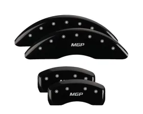 MGP Caliper Covers Set of 4 Black Finish for Chevrolet Colorado 2021-2023, T-6061 Aluminum
