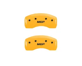 MGP Caliper Covers Rear Set of 2 Yellow Finish | Black MGP Acura RL 2006-2008