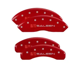 MGP Caliper Covers Front & Rear Brake Caliper Covers with Saleen Engraving 10202S Ford Mustang 2015-2022
