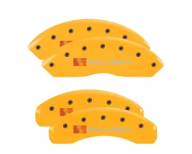 MGP Caliper Covers Front & Rear Brake Caliper Covers with Saleen Engraving 10202S Ford Mustang 2015-2022
