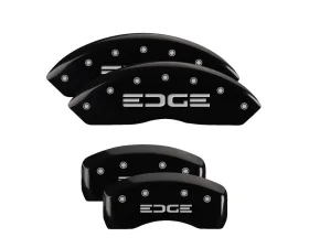 MGP Caliper Covers Front & Rear Brake Caliper Covers with Edge Engraving 10247S Ford Edge 2019-2020