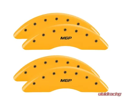 MGP Caliper Covers Front & Rear Brake Caliper Covers with MGP Engraving 10249S Ford E350 2008-2014 - 10249SMGPYL