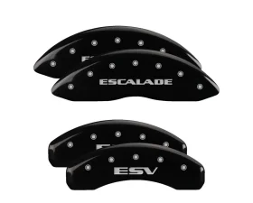 MGP Caliper Covers Front & Rear Brake Caliper Covers with Escalade|ESV Engraving 35029S Cadillac Escalade 2021-2022