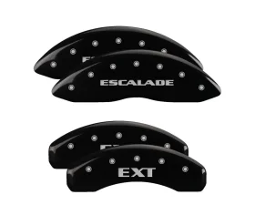 MGP Caliper Covers Front & Rear Brake Caliper Covers with Escalade|EXT Engraving 35029S Cadillac Escalade 2021-2022