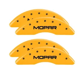 MGP Caliper Covers Front & Rear Brake Caliper Covers with MOPAR Engraving 55007S Ram 2500 | 3500 2019-2022