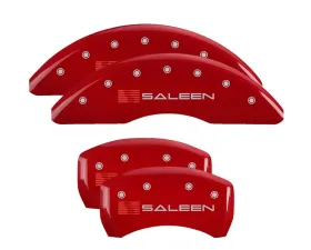MGP Caliper Covers Front & Rear Brake Caliper Covers with Saleen Engraving 10201S Ford Mustang 2015-2022