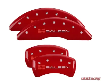 MGP Caliper Covers Front & Rear Brake Caliper Covers with Saleen Engraving 10201S Ford Mustang 2015-2022 - 10201SSLNYL