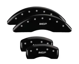 MGP Caliper Covers Set of 4 for Volkswagen Tiguan 2018-2021 Black Finish Silver MGP