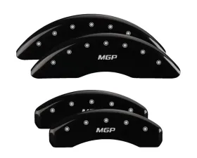 MGP Caliper Covers Set of 4 Black Finish for Kia Sorento 2021-2022, 6061-T6 Aluminum