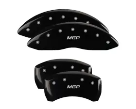 MGP Caliper Covers Set of 4 Black Finish for Hyundai Sonata 2020-2022, T-6061 Aluminum