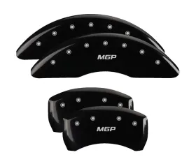 MGP Caliper Covers Set of 4 Black Finish for Polestar 2 2022, T-6061 Aluminum