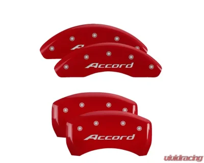 MGP Caliper Covers Front & Rear Brake Caliper Covers with Accord Engraving 20227S Honda Accord 2022 - 20227SACCRD