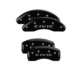 MGP Caliper Covers Front & Rear Brake Caliper Covers with Honda Civic 2016 Engraving 20229S Honda Civic 2022