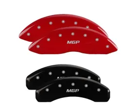 MGP Caliper Covers Front & Rear Brake Caliper Covers with MGP Engraving 42024S Jeep Wagoneer 2022
