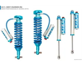 King Shocks Front 2.5 Dia Remote Res Coilover w/Adjuster Pair Chevrolet Colorado ZR2 2017+
