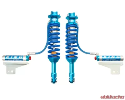 King Shocks 4WD Front 3.0 Dia Remote Reservoir Coilover w/Adjuster Pair Ford F150 Raptor 2010-2014 - 30001-407F
