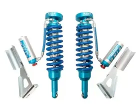 King Shocks 6 Lug Front 2.5 Dia Remote Reservoir Coilover w/Adjuster Pair Toyota Tacoma 2005+
