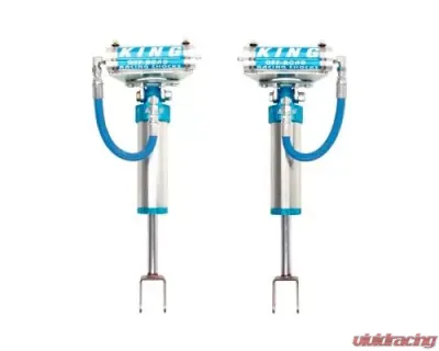 King Shocks Front 2.5 Dia Remote Reservoir Shock Pair Chevrolet Silverado 2500/3500 2011+ - 25001-302-EXT
